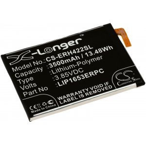 batteri lmpligt till mobil, Smartphone Sony Xperia XA2 Ultra, H3223, H4233, typ LIP1653/pvc bl.a.
