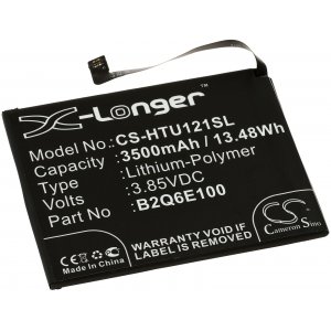 batteri lmpligt till mobil, Smartphone HTC U12 life, Imagine Life, typ 35H00278-00M bl.a.