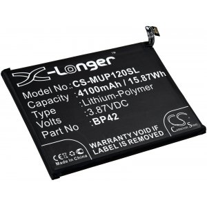 batteri till Smartphone, mobil Xiaomi Mi 11 Lite 4G, Mi 11 Lite 5G, typ BP42