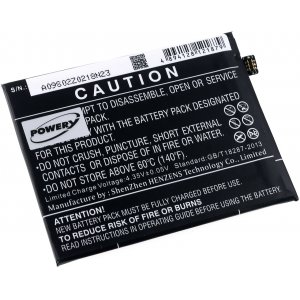 batteri till Smartphone OnePlus A3000 / typ BLP613