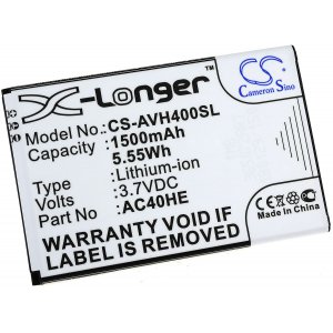 batteri till Smartphone Archoss 40 Helium / typ AC40HE