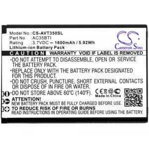 batteri till Smartphone Archoss 35b Titanium / typ AC35BTI