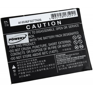 batteri till Smartphone Xiaomi Mi Mix 2 / MDE5 / typ BM3B