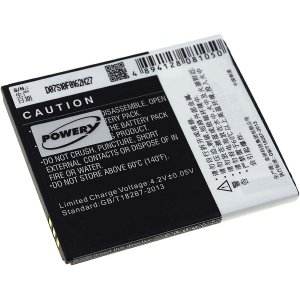batteri till Gigabyte Gsmart Maya M1 / typ BL-166