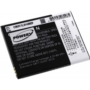 batteri till Gigabyte Gsmart Rio R1 / typ SRB-01