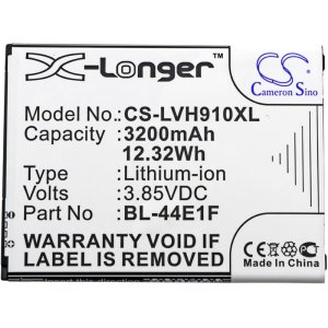 batteri till Smartphone LG H990 / F800K / typ BL-44E1F