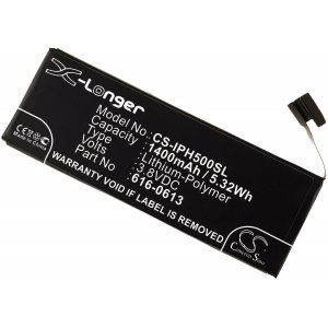 batteri till Apple iPhone 5/ typ 616-0611