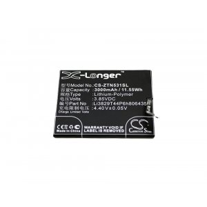 batteri till Smartphone ZTE Nubia Z11 / typ Li3829T44P6h806435