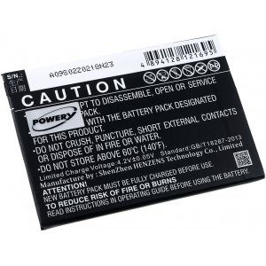 batteri till Smartphone HTC One M10 / typ 35H00256-00