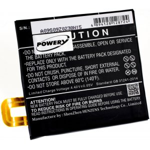 batteri till Smartphone Google Nexus S1 / typ 35H00262-00M