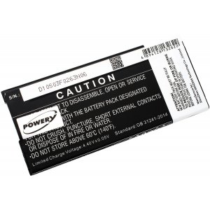 powerbatteri till Samsung Galaxy A5 (2016) / SM-A5100 / typ EB-BA510ABE