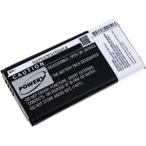 batteri till Samsung Galaxy S5 Mini / SM-G800 serie / typ EG-BG800BBE