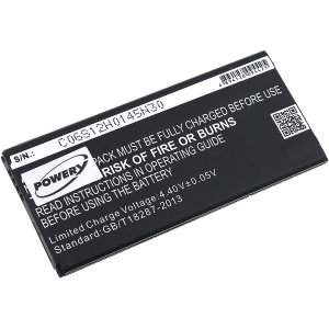 batteri till Samsung Galaxy Alpha / SM-G850 / typ EB-BG850BBC