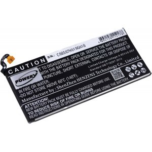 batteri till Samsung Galaxy S7 Edge / SM-G935A / typ EB-BG935ABE