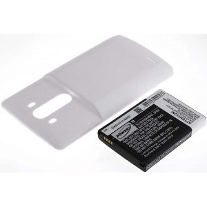 batteri till LG G3 / typ BL-53YH Hvid 6000mAh