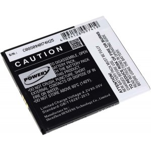 batteri till Wiko Rainbow 4G / WAX / typ L5503AE