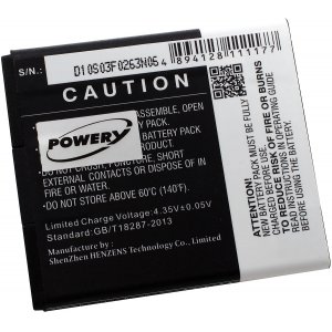 batteri till Smartphone Asus Zenfone C / Z007 / typ C11P1421