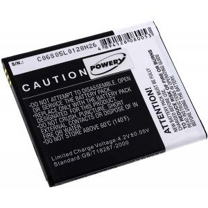 batteri till Motilltel Cynus T5 / typ BTY26182