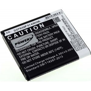 batteri till Samsung Galaxy Core 2 / SM-G355 / typ EB-BG355BBE