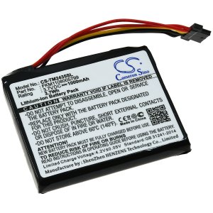 batteri till GPS Navigator TomTom Go 2535 / 4EN52 / Typ FKM1108005799
