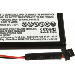 batteri till GPS Navigator TomTom V3 / N14644 / Typ 6027A0093901 o.s.v..