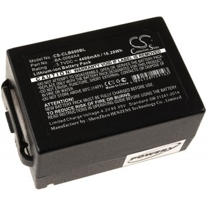 batteri till Scanner CipherLab CP60 / CP60G / typ BA-0064A4