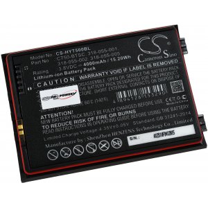 batteri passar till mobil-dator Honeywell Dolphin CT40, CT40XP typ CT50-BTSC m.fl.