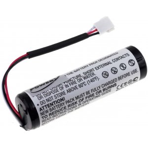 batteri till hgalare-System Logitec MM50 / typ NTA2479