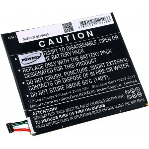 batteri till E-Book manual Amazon Kindle Fire 7 5. Generation / typ MC-308594