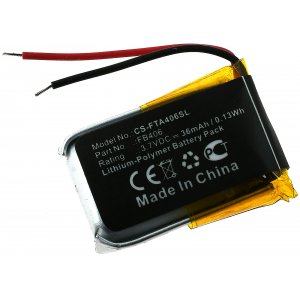 batteri lmpligt till Smartwatch Fitbit Alta, typ FB406