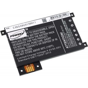 batteri till Amazon Kindle Touch / typ 170-1056-00