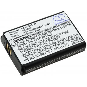 batteri passar till WLAN mobile HotSpot Huawei E587 4G / GP02 / typ HB5A5P2 o.s.v..