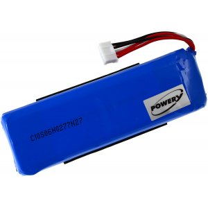 batteri till hgalare JBL Charge 2 Plus / Charge 3 (2015) / typ P763098 (Polung beachten!)
