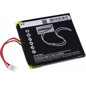 batteri till Crestron MT-100 / typ MT-1000C-BTP