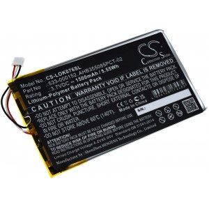 batteri passar till trdls Gaming Keyboard, Keyboard Logitec G913 TKL,  typ L/N: 2012