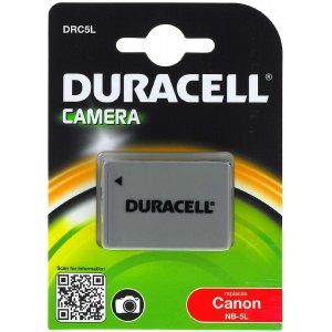 Duracell Batteri DRC5L fr Canon Typ NB-5L