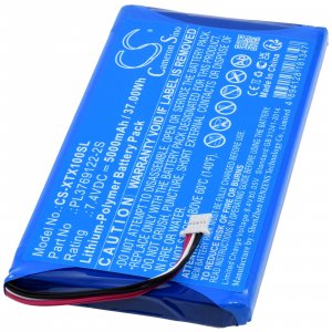 Batteri fr diagnos / mtanordning XTOOL X100 PAD 2, X100 PAD 2 PRO, TYP PL3769122-2S