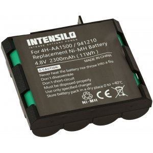 powerbatteri Kompatibel med Compex typ 4H-AA1500, 941210 4,8V 2300mAh (inte Original)