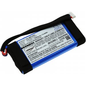 batteri passar till hgalare JBL Boombox / typ GSP0931134 01