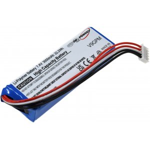 batteri till hgalare Harman/Kardon Go + Play / Go + Play Mini / typ GSP1029102 01