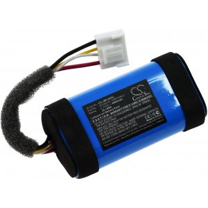 powerbatteri passar till hgalare JBL Flip 5, typ 1INR19/66-2 o.s.v..