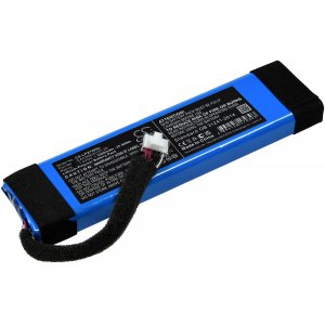 batteri passar till Bluetooth-hgalare Logitec Xboom Go PL7, typ EAC66836137-2S