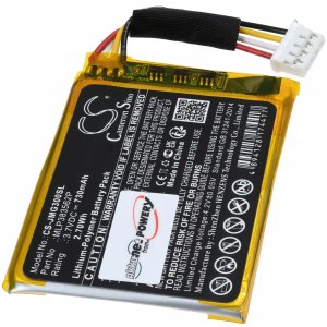 Batteri lmpligt fr Bluetooth -hgtalare JBL Go 3, typ MLP383562P