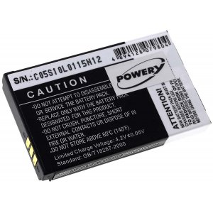 Batteri till Caterpillar CAT B25/ Typ UP073450AL