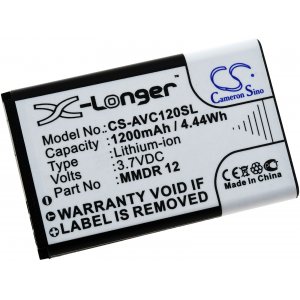 Batteri till Mobil Emporia Telme C120 / Evolveo EasyPhone EP-500