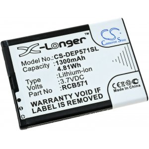 Batteri till Doro Primo 571 / Typ RCB571