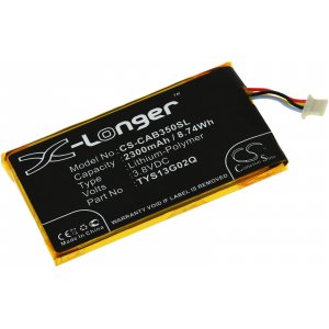 batteri till mobileelefon Cat B35 / typ TYS13G02Q