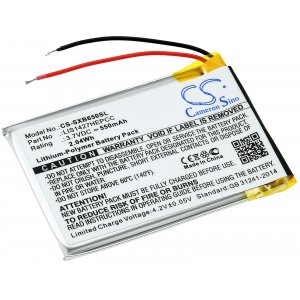 batteri passar till hrlurar Sony MDR-XB650BT / MDR-XB950BT / typ 1-756-920-31 o.s.v..