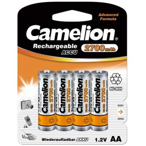 Camelion Mignonbatteri AA HR6 2700mAh NiMH 4/ Pacendast