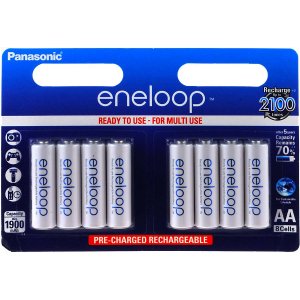 Panasonic eneloop batteri AA - 8/ Blister / typ BK-3MCCE